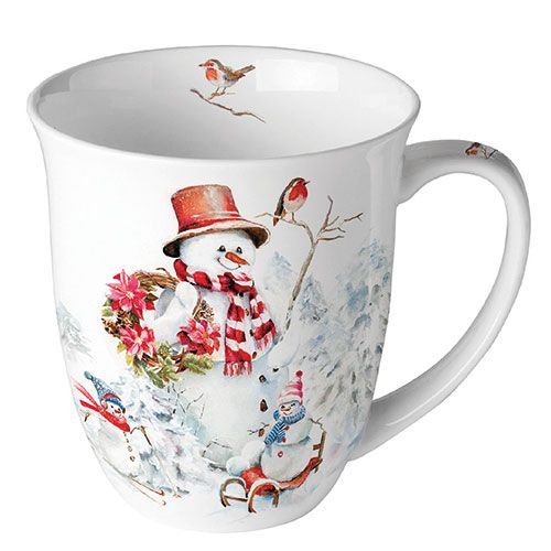 MUG SPORTY SNOWMEN
