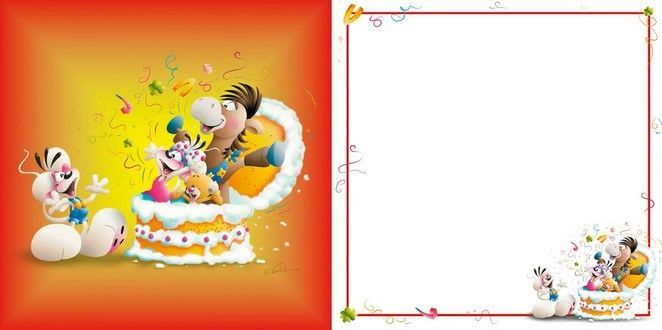 CARTE 3D DIDDL UN AN DE PLUS C'EST LA FETE