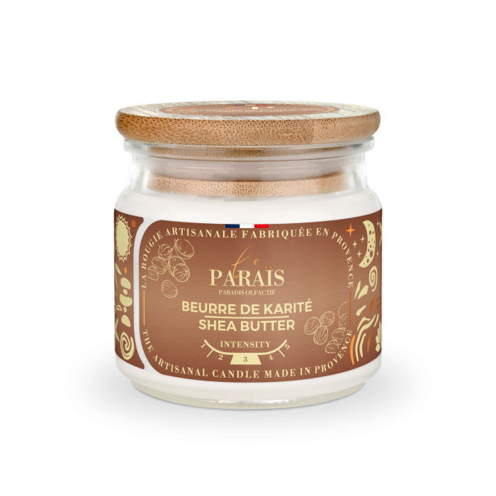 BOUGIE PARFUMEE BEURRE DE KARITE