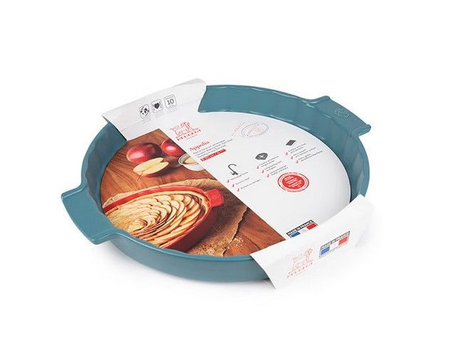  Appolia Plat à Tarte Bleu Céleste 30 cm