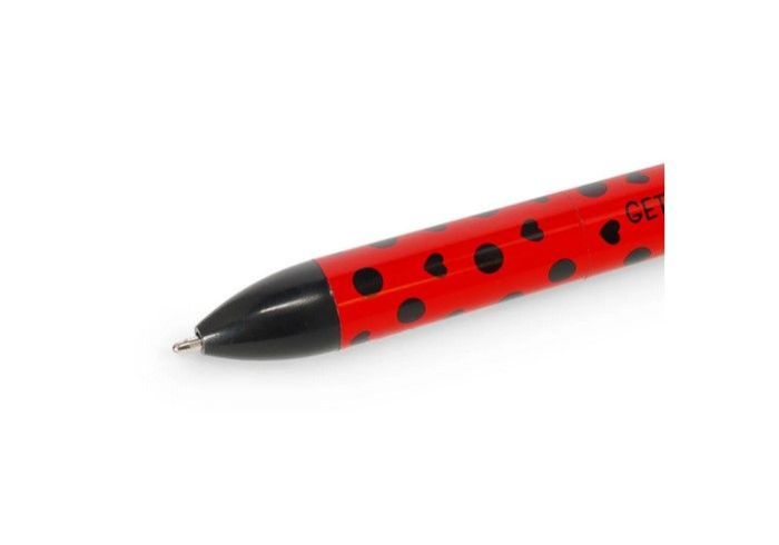 Stylo à Bille à deux Couleurs Ladybug - Click&Clack