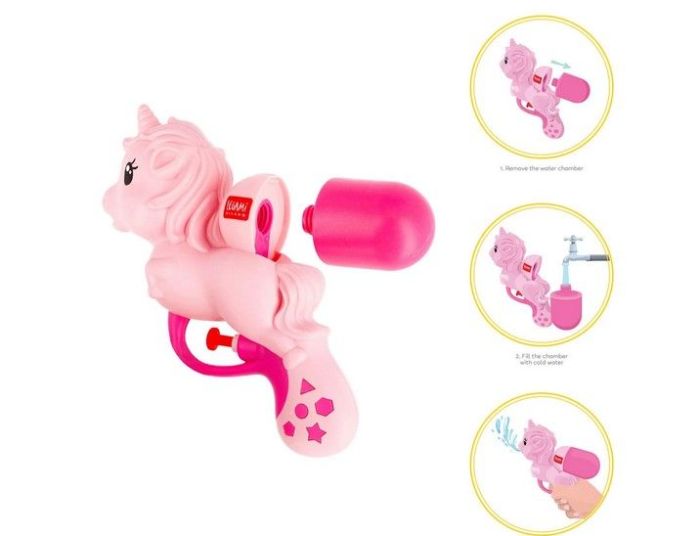 Pistolet à Eau pour Enfant Unicorn - Water Gun