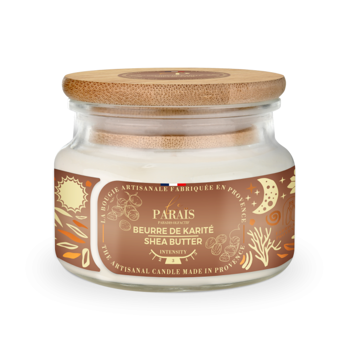 BOUGIE PARFUMEE BEURRE DE KARITE