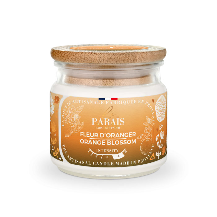 BOUGIE PARFUMEE FLEUR D'ORANGER