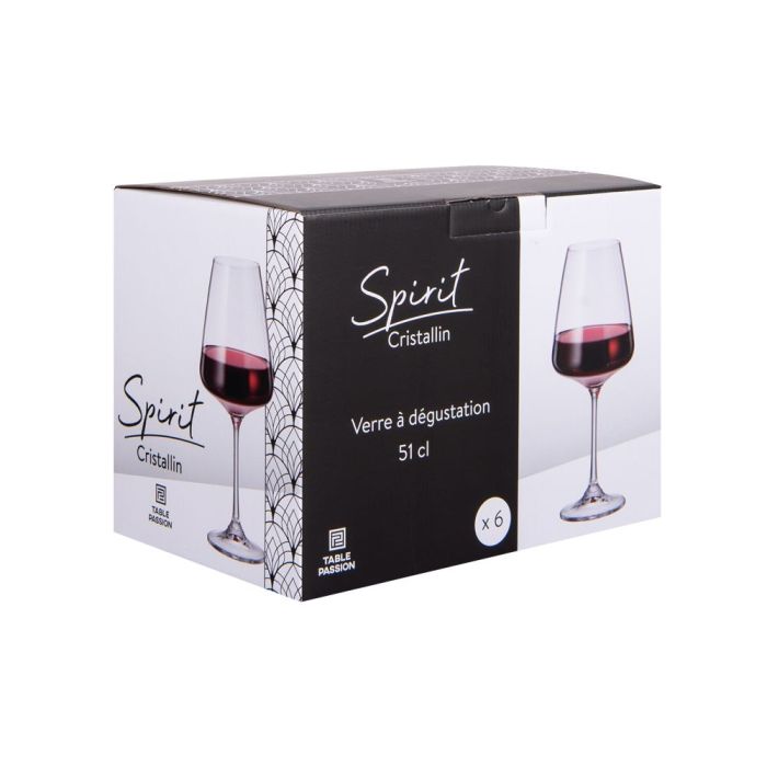 2 BOITES DE 6 VERRES A PIED SPIRIT 51CL