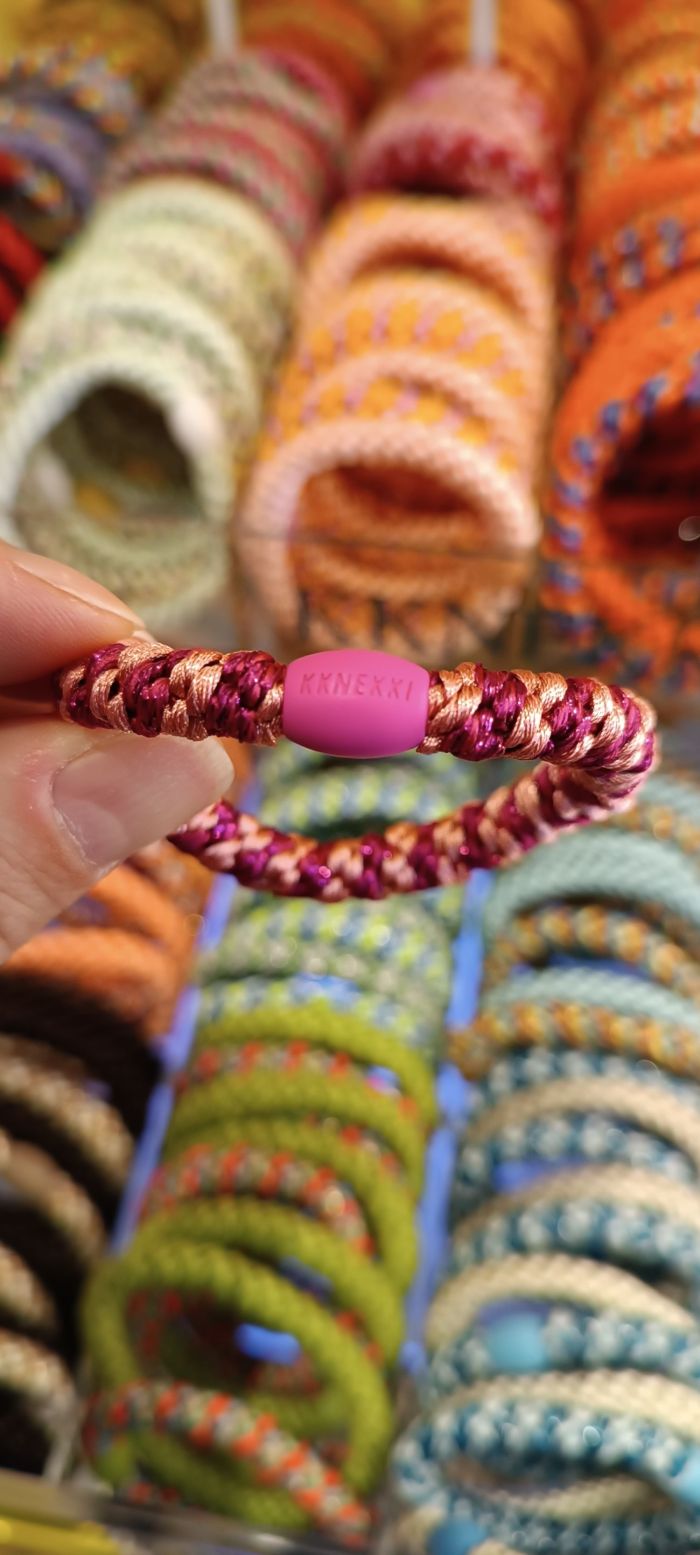 Kknekki rayures rouge bubblegum 