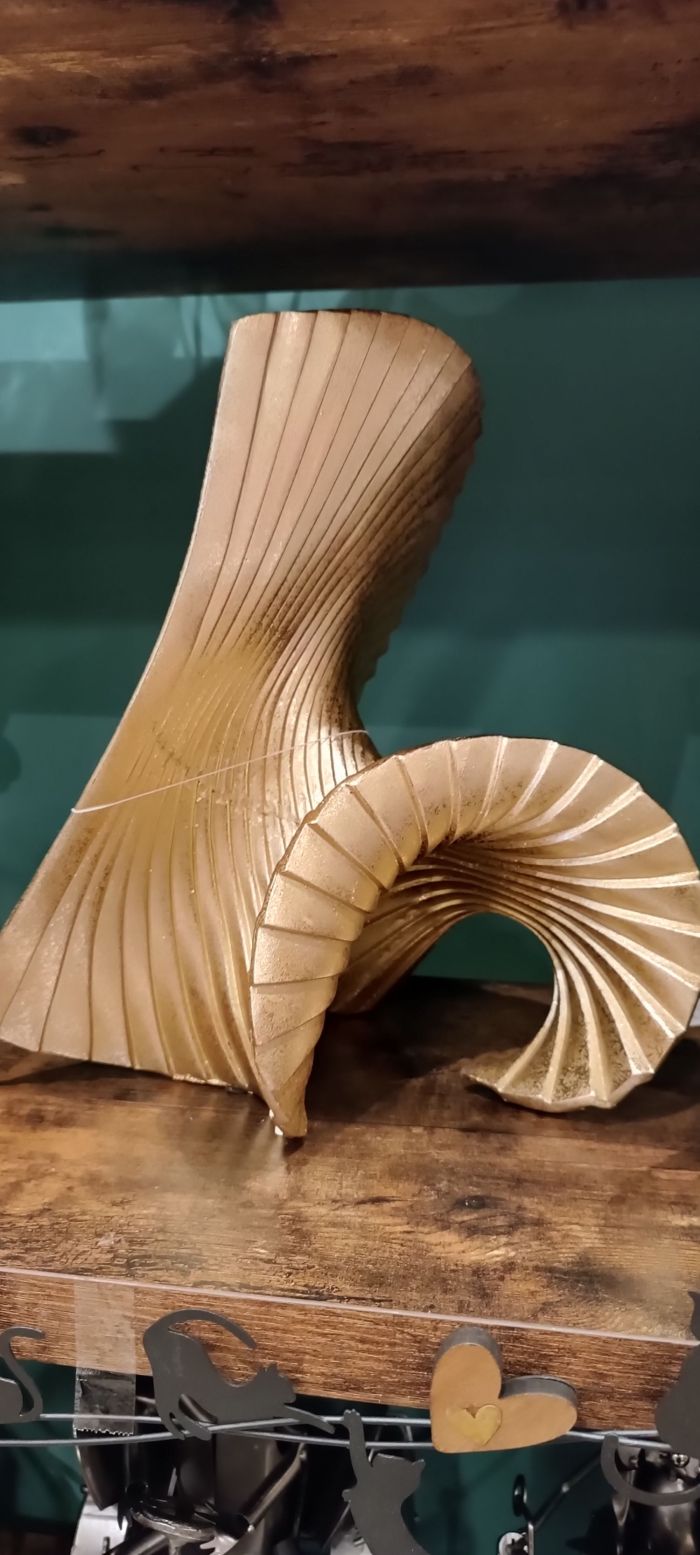 Déco abstraite doré 