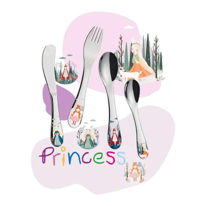 Couverts enfants Princesse 4 pièces