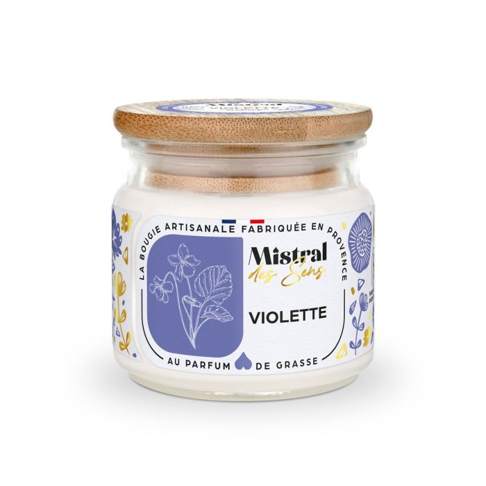 BOUGIE PARFUMEE VIOLETTE