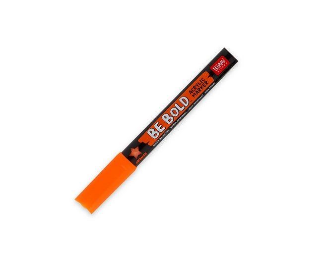 FEUTRE ACRYLIQUE ENCRE ORANGE - BE BOLD