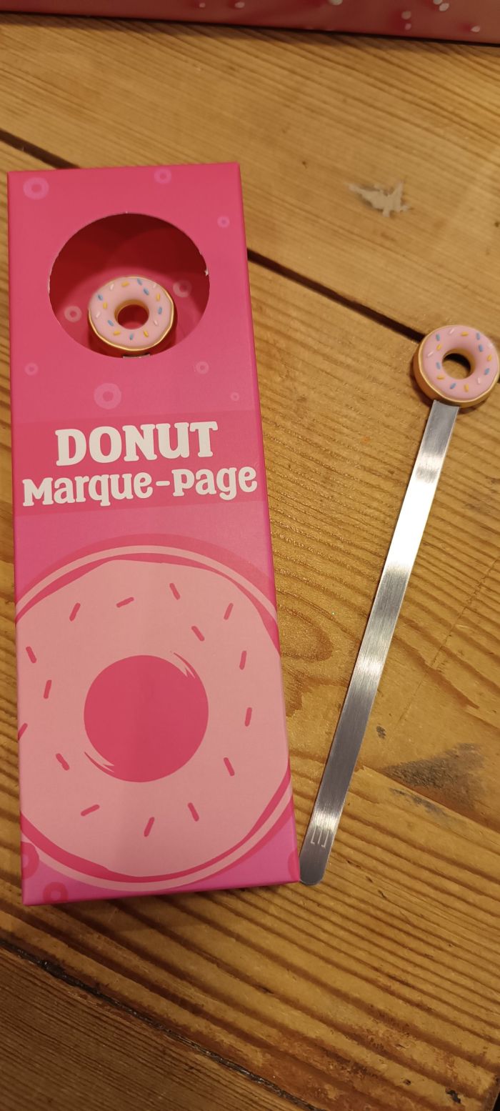 MARQUE PAGE DONUT