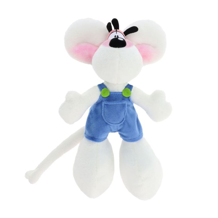 DIDDL PELUCHE EN SALOPETTE BLEU 30CM