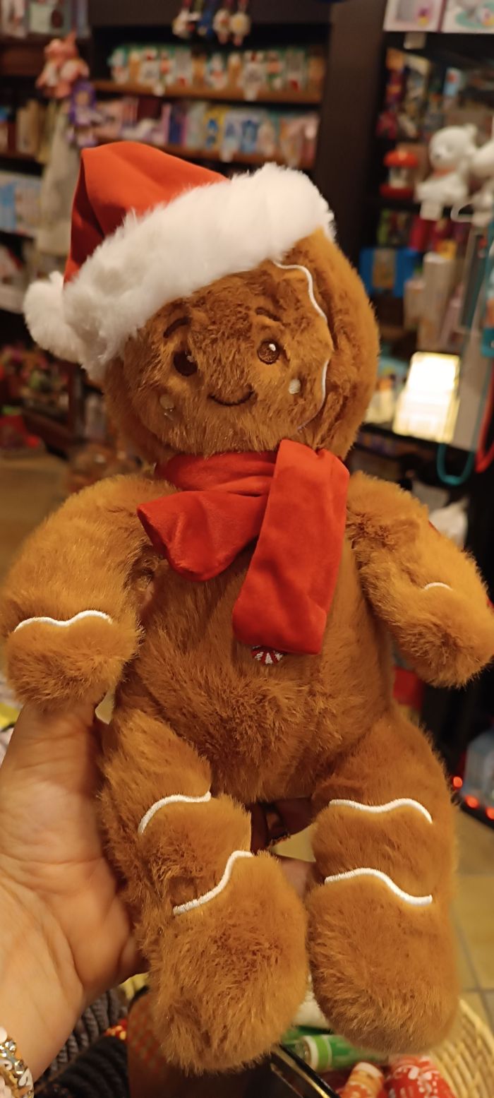 PELUCHE BONHOMME DE PAIN D EPICES KEELECO