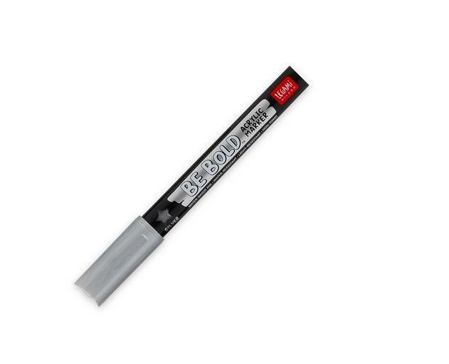 FEUTRE ACRYLIQUE ENCRE ARGENT- BE BOLD