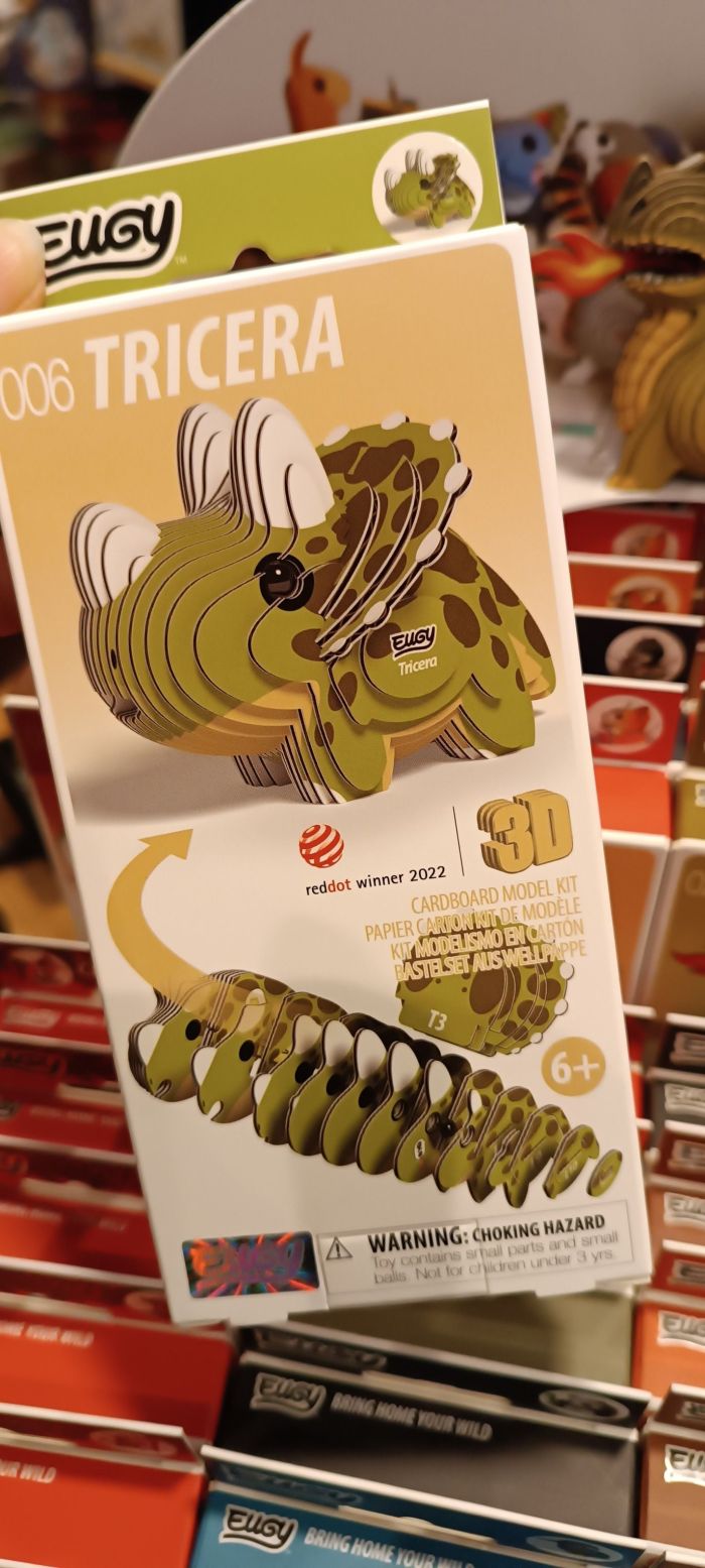 EUGY 3D DINOSAURE TRICERO