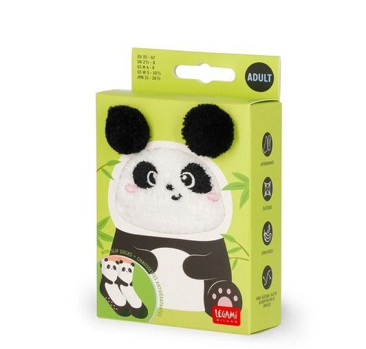 CHAUSSETTE ANTIDERAPANTES ADULTES PANDA