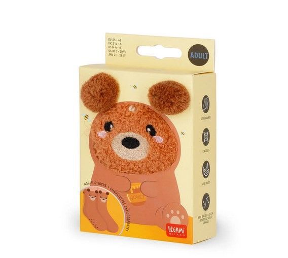 CHAUSSETTE ANTIDERAPANTES ADULTES TEDDY