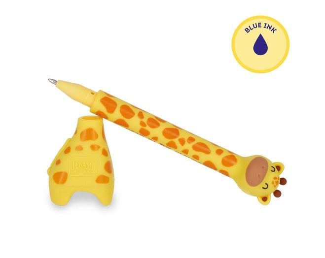 STYLO A BILLE GIRAFE AVEC BASE