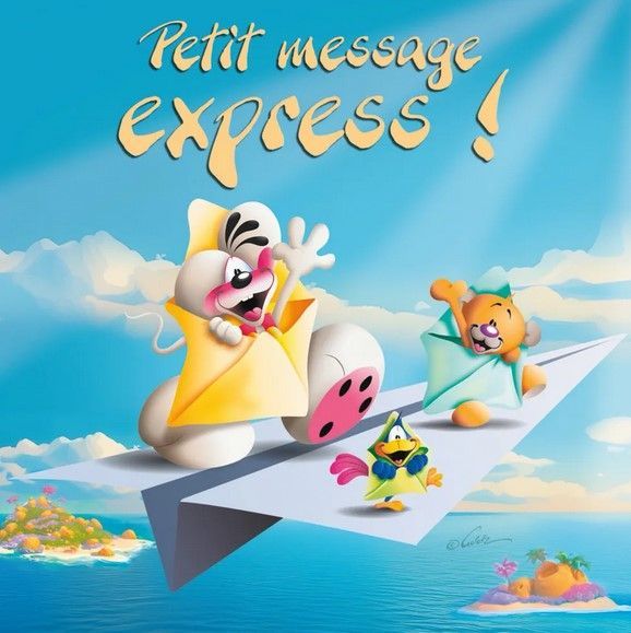 CARTE 3D DIDDL PETIT MESSAGE EXPRESS