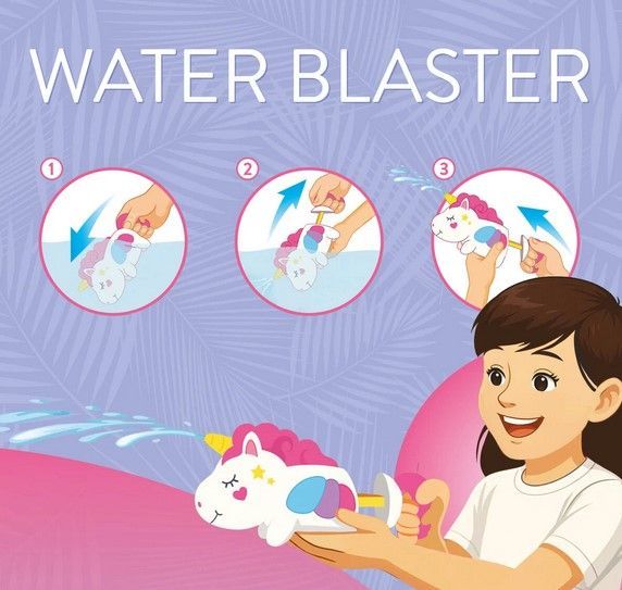 Pistolet à Eau - Unicorn