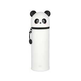 TROUSSE 2 EN 1 EN SILICONE PANDA