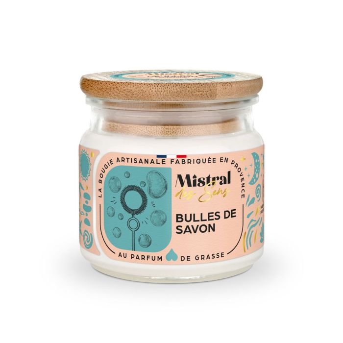 BOUGIE PARFUMEE BULLE DE SAVON