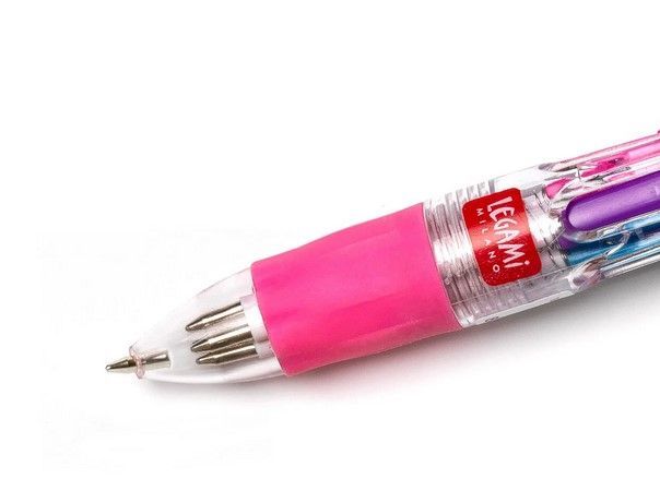 MINI STYLO A BILLE 4 COULEURS UNICORN