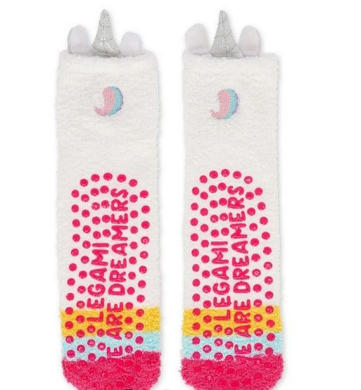 CHAUSSETTE ANTIDERAPANTES ADULTES UNICORN