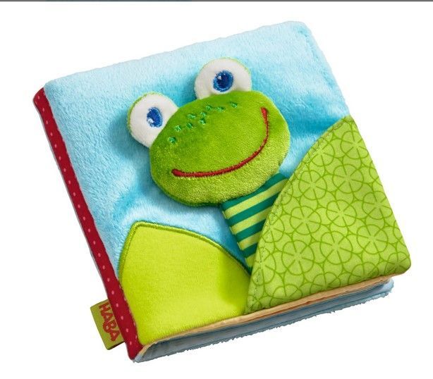 LIVRE TISSU GRENOUILLE MAGIQUE
