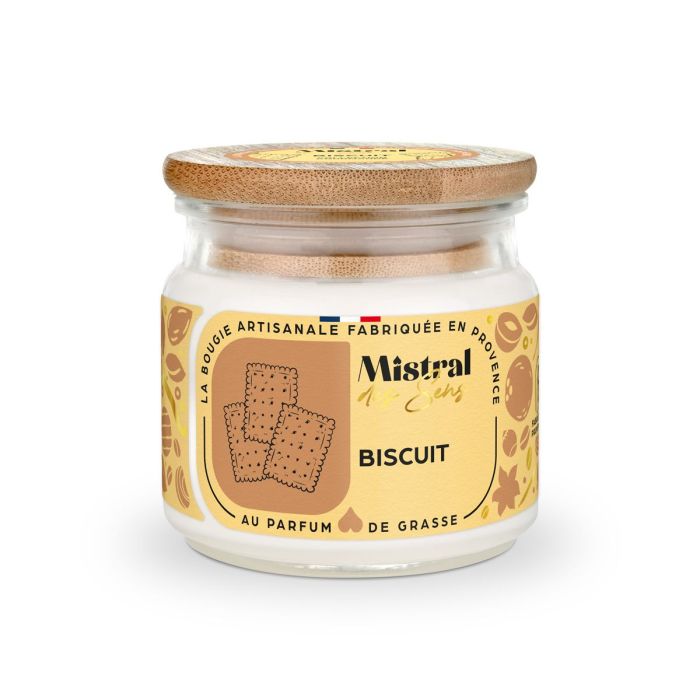 BOUGIE PARFUMEE BISCUIT