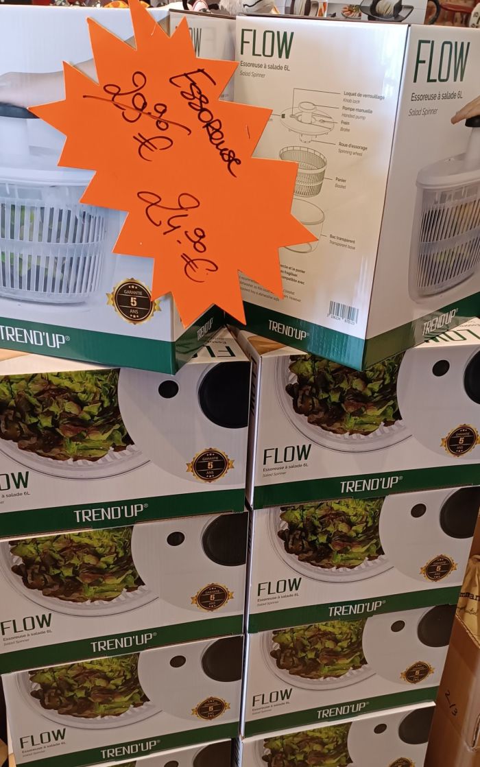 Essoreuse Flow blanche 6L