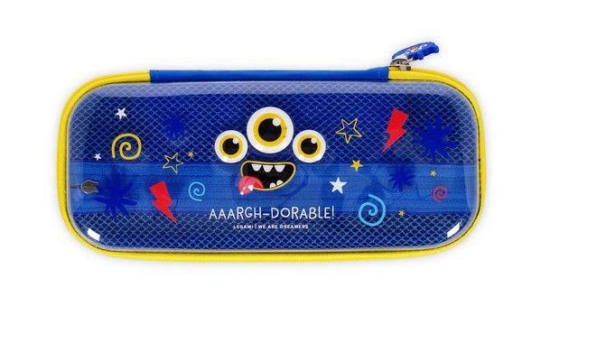 TROUSSE TRANSPARENTE RIGIDE MONSTER
