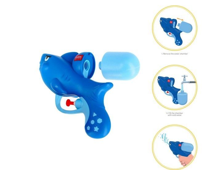 Pistolet à Eau pour Enfant Shark- Water Gun