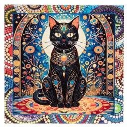 DESSOUS DE PLAT BLACK CAT