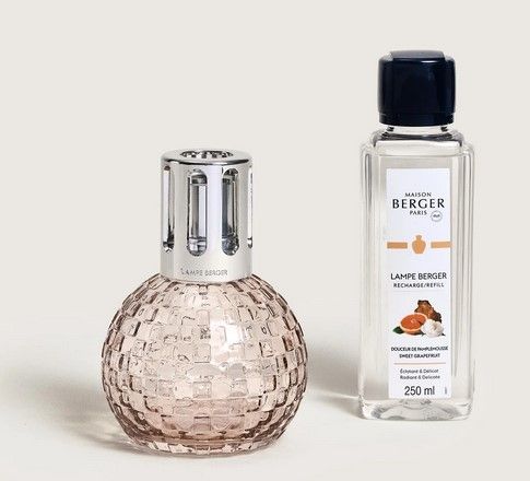 Coffret lampe Berger Disco Rose