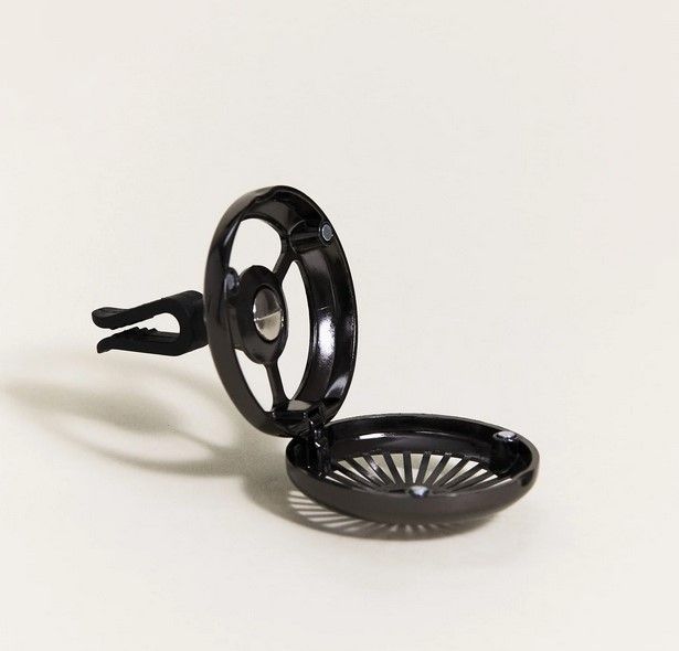 Pince Diffuseur voiture Car Wheel Noire