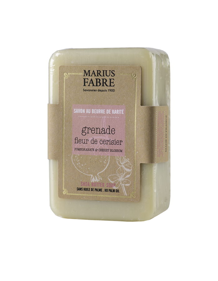 Savonnette parfumée GRENADE 250g sans huile de palme