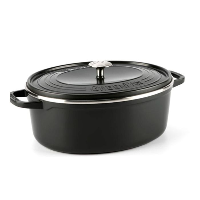 COCOTTE NOIRE OVALE CELESTE25CM