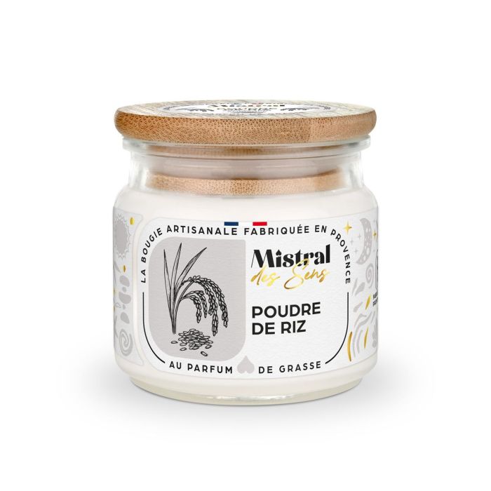 BOUGIE PARFUMEE POUDRE DE RIZ