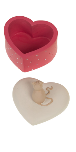 BOITE A DENT coeur rose
