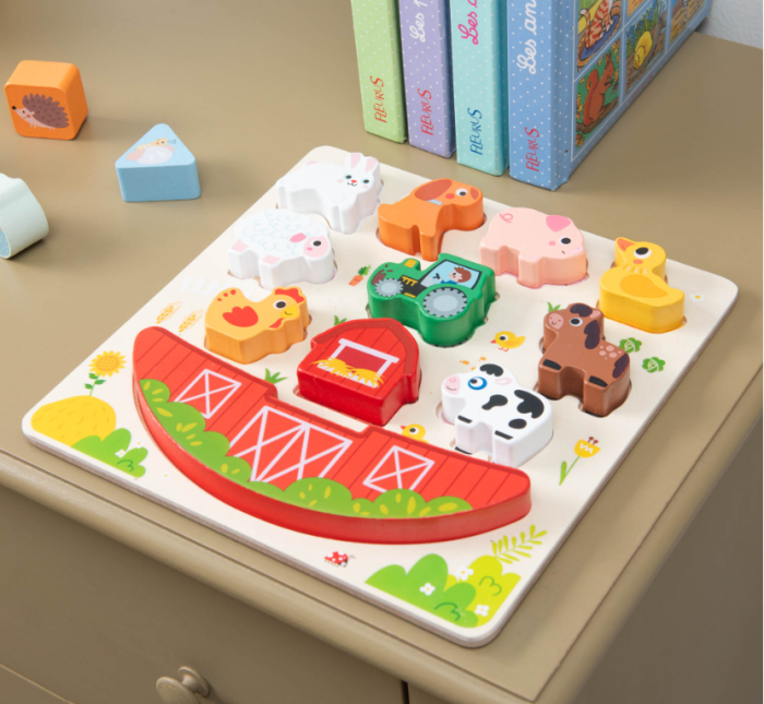 PUZZLE ANIMAUX DE LA FERME