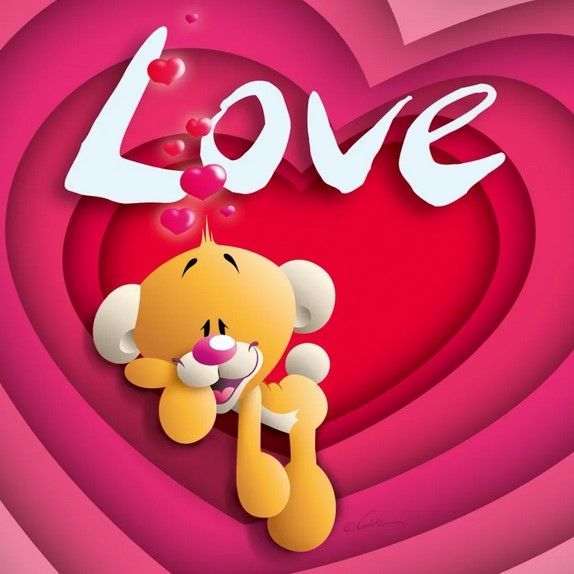 CARTE 3D PIMBOLI LOVE