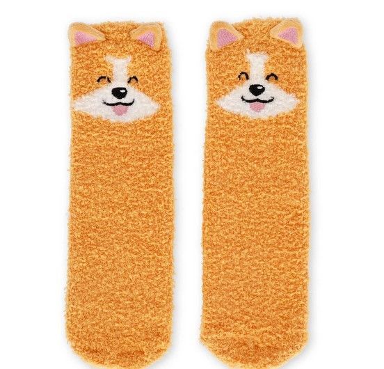 CHAUSSETTE ANTIDERAPANTES ADULTES CORGI
