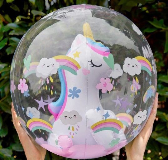 Ballon de Plage Unicorn - Beach Ball