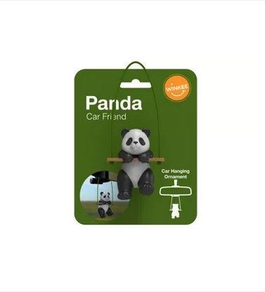 Car Friends | Pendentif pour rétroviseur de voiture Panda