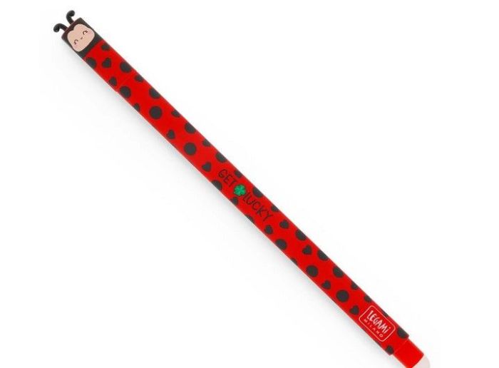 STYLO A ENCRE GEL EFFACABLE COCCINELLE
