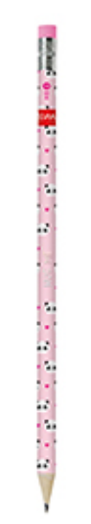 I Used To Be A Newspaper - Recycled Paper Pencil - Panda - Hb Lead