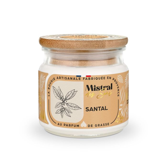BOUGIE PARFUMEE SANTAL