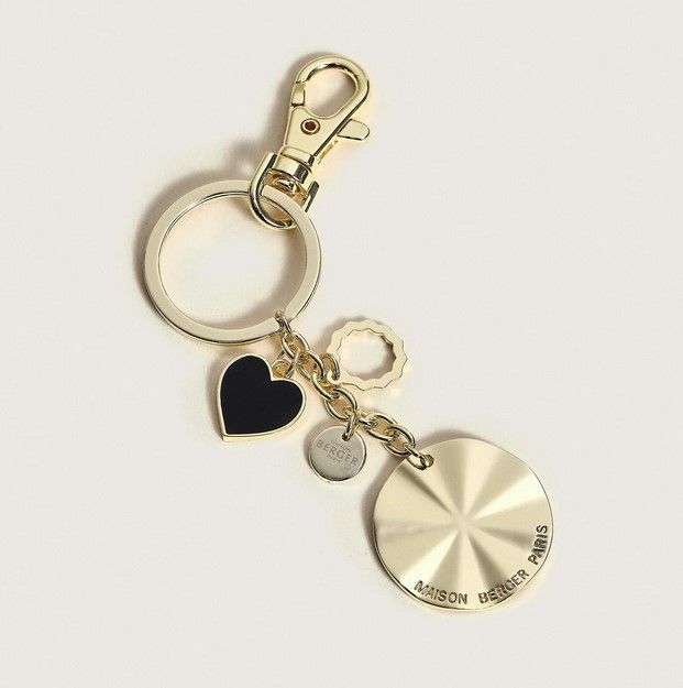 Coffret Les Petits Trésors Ophelia diffuseur voiture & porte clefs Or