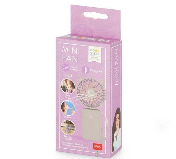 Ventilateur portable rechargeable - Kitty